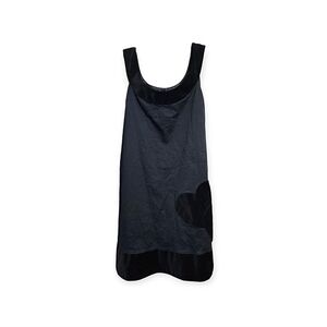 Erin Fetherston For Target Limited Edition Black Velvet Hearts Tank Dress, MED